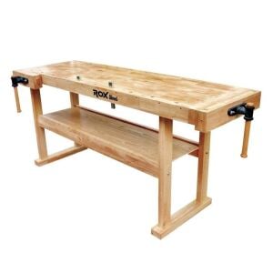 Rox Wood 0112 Mengeneli Ahşap Çalışma Tezgahı 173 cm - 55 Kg