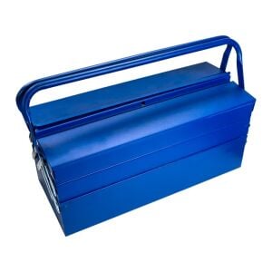 6390 Katlanır 5 Gözlü Dolu Metal Takım Çantası - 81 Parça