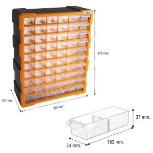 Full MNB60 Monoblock Organizer Çekmece Seti 60 lı