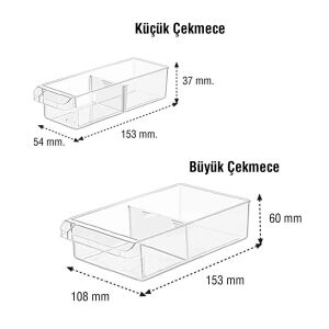 Full MNB26 Yatay Monoblock Çekmece Seti 26 lı