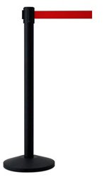 Şerit Sıra Yönlendirme Bariyeri Siyah