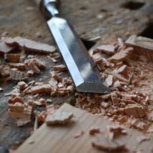 Kirschen 1141000 Ahşap Kutulu Düz Iskarpela Takımı 4 Parça