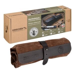 Kirschen 1131002 Deri Rulo Çantalı Düz Iskarpela Takımı 8 Parça