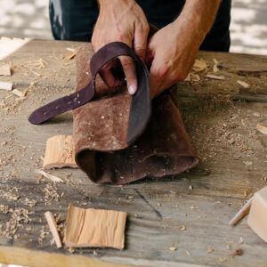 Kirschen 1131002 Deri Rulo Çantalı Düz Iskarpela Takımı 8 Parça