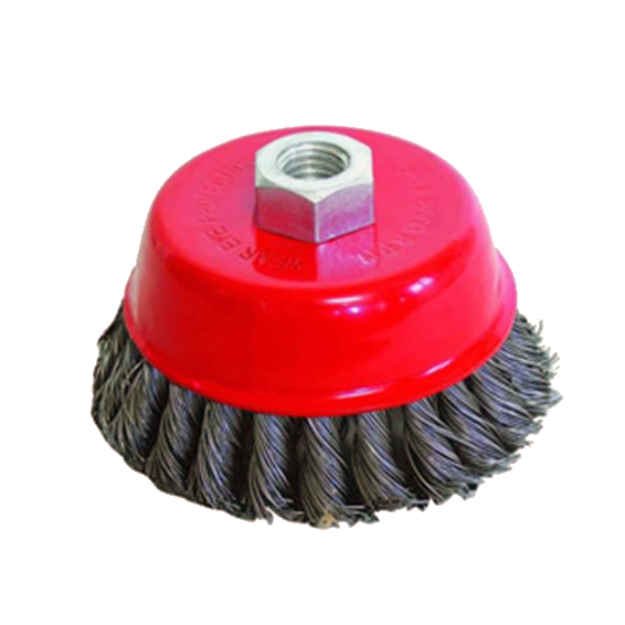 Çanak Tel Fırça Burgulu 65 mm