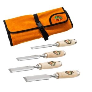 Kirschen 1151000 Deri Rulo Çantalı Düz Iskarpela Takımı 4 Parça