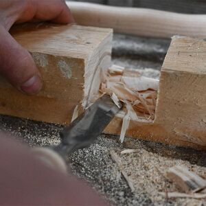 Kirschen 1151000 Deri Rulo Çantalı Düz Iskarpela Takımı 4 Parça