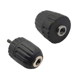 6204 Anahtarsız Plastik Mandren 0.8-10mm 3/8''-24UNF (Bits Sap Adaptörlü)