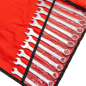 6048 Kombine Anahtar Takımı 10-32 mm 14 Parça (Bez Çantalı)