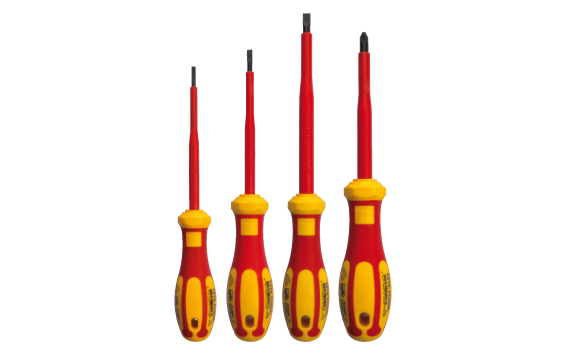 CETA FORM G99-402 C-Plus 1000V İzoleli Tornavida Takımı (Düz/Pozidriv) 4 Parça