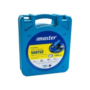 Master 507621 Hava Pompalı Taşıma Vantuzu Basınç Saatli 150 Kg