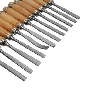 Topshop TH14240 Ahşap Oyma Iskarpela Seti 12 Parça