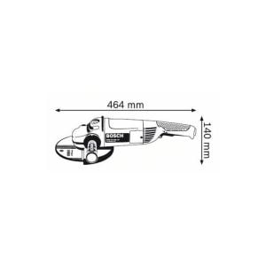 BOSCH GWS 24-180 JH Profesyonel 2400 Watt 180mm Elektrikli Taşlama Makinası
