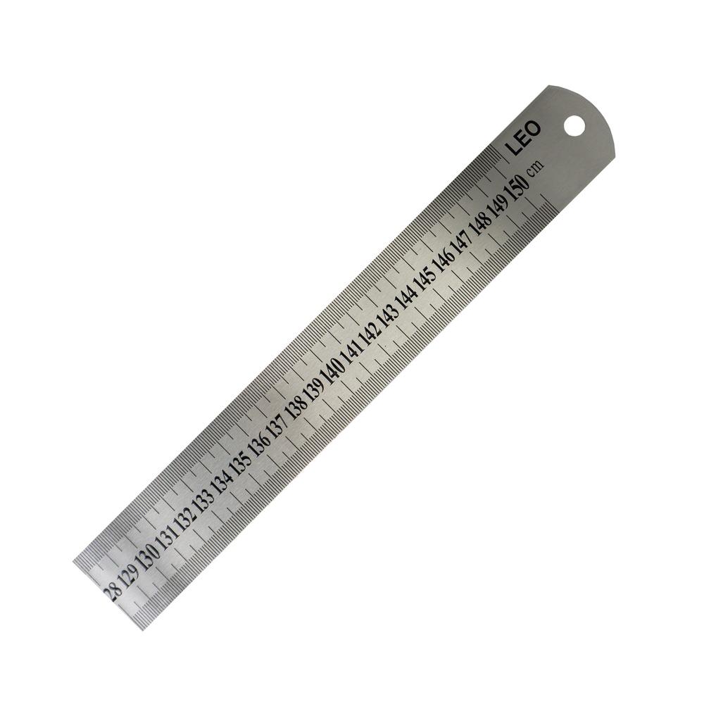Leo Çift Taraflı Çelik Cetvel 1500 x 40 mm