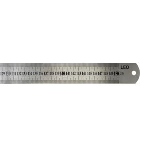 Leo Çift Taraflı Çelik Cetvel 1500 x 40 mm