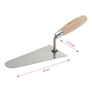Dekor 062 Ahşap Saplı Sıva Malası 22 cm