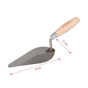 Dekor 071 Ahşap Saplı Dil Malası 20 cm
