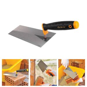 Dekor 381 Plastik Saplı Duvarcı Malası 16 cm
