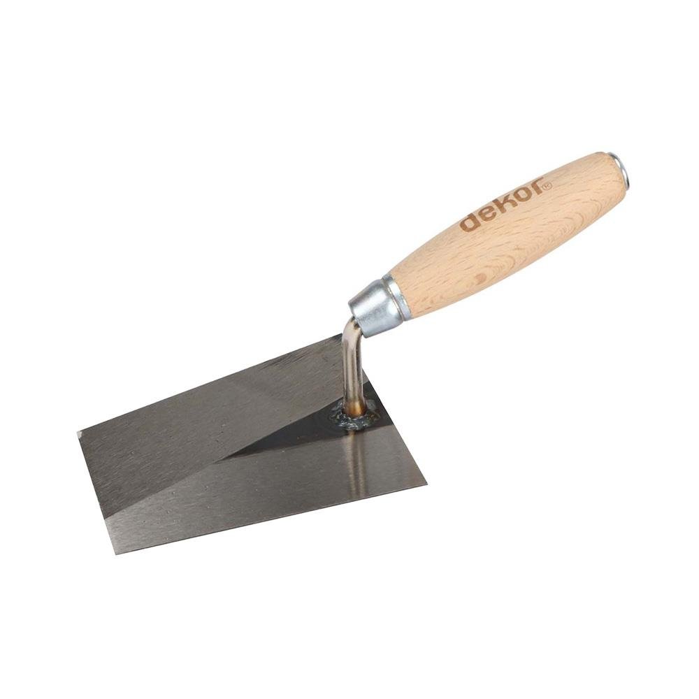 Dekor 065 Ahşap Saplı Duvarcı Malası 14 cm