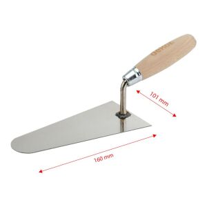 Dekor 059 Ahşap Saplı Sıva Malası 16 cm