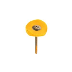 6209X5 5'li Paket Pimli Parlatma Polisaj Sarı Pamuklu Kumaş 25 mm