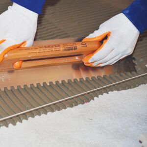 Dekor 464 Ahşap Saplı Kare Dişli Seramik Malası 50 cm (Diş:10x10)