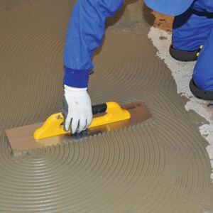 Dekor 434 Plastik Saplı Kare Dişli Seramik Malası 50 cm (Diş:10x10)