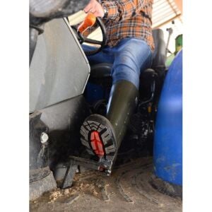 Pollyboot Galaxy VEGA S4 Koyu Haki Çelik Burunlu PU Çizme - 40