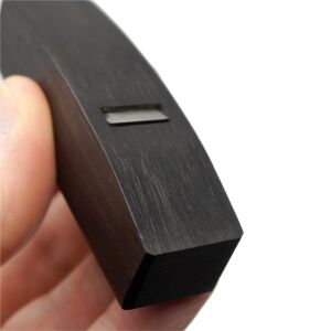 Rox Wood Mujingfang Mini Abanoz Enstrüman Rende İç Bükey 80 mm