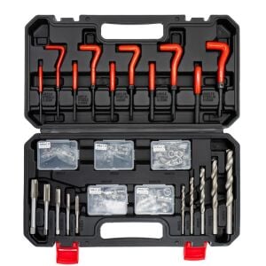 6394 Helicoil Seti Vida Diş Tamir Takımı 131 Parça (Plastik Kutu)