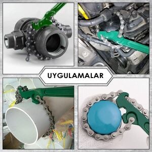 5378 Zincirli Yağ Filtre Anahtarı 12'' (300 mm)