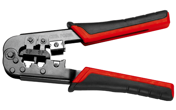 CETA FORM E69-T046 Jak Sıkma Pensesi (Telefon/Data) 190 mm 6-8 Pin