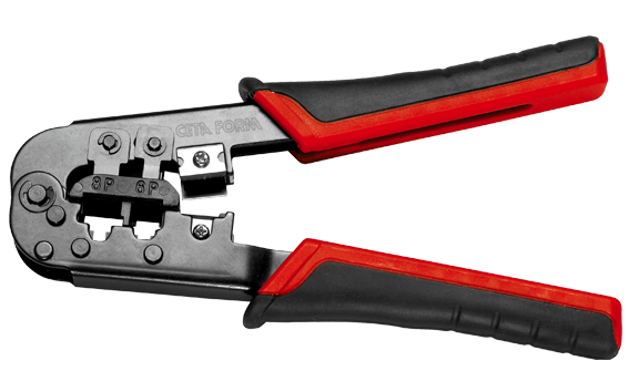 CETA FORM E69-T046 Jak Sıkma Pensesi (Telefon/Data) 190 mm 6-8 Pin