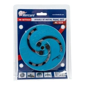 Mercure MC-1019 Ayarlı Bi-Metal Delik Testere Panç Seti 19-127 mm