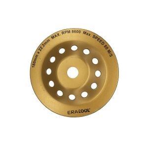 Dandoo 180 mm Turbo Elmas Beton Taş Yüzey Silme Temizle Diski