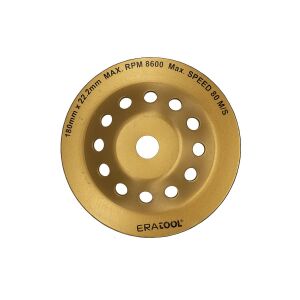 Dandoo 180 mm Turbo Elmas Beton Taş Yüzey Silme Temizle Diski