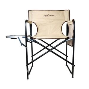 Rox Camping 0317 Fonksiyonel Sehpalı Kamp Sandalyesi - Bej