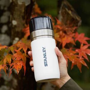 Stanley Vakumlu Go Paslanmaz Çelik Termos Beyaz 0.47 Lt