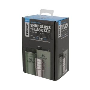 Stanley Adventure Çelik Shot Bardak ve Matara Termos Seti Yeşil