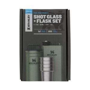Stanley Adventure Çelik Shot Bardak ve Matara Termos Seti Yeşil