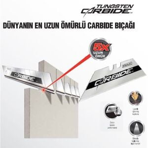 STANLEY 2-11-800 Fatmax 10'lu Rötuş Maket Bıçağı Yedeği