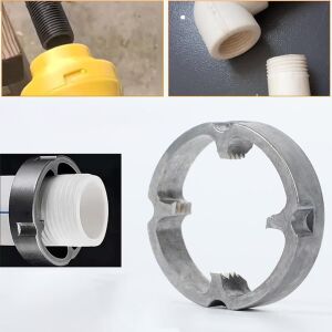 6425 PVC PPRC Boru İçin İç ve Dış Diş Açma Aparatı Seti 9 Parça