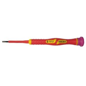 NAREX 833575 Elektronikçi İzoleli Klemens Tornavida Düz 3x60 mm