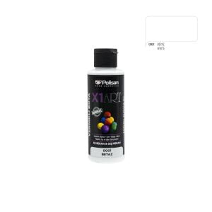Polisan X1ART Vernikli Hobi Boyası 120ml - Beyaz