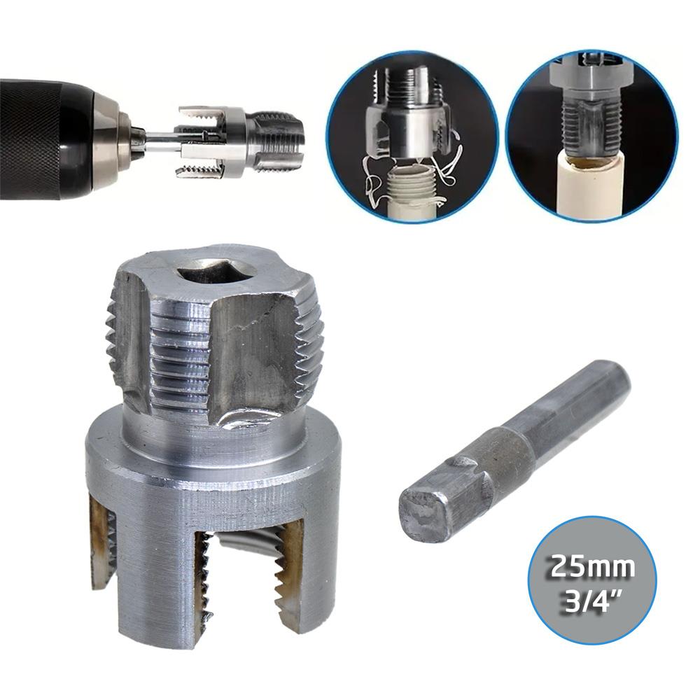 6424 PVC PPRC Boru İç ve Dış Diş Açma Aparatı 3/4'' (25 mm)