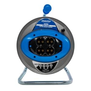 Master 505421 Extra Metal Gövde Makaralı Kablo 3x2.5mm 30 Metre