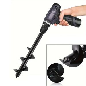 6396 Matkaba Takılır Altıgen Saplı Toprak Delici Burgu 8x45 cm