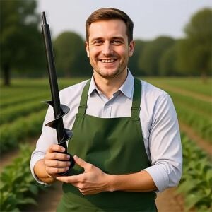 6396 Matkaba Takılır Altıgen Saplı Toprak Delici Burgu 8x45 cm