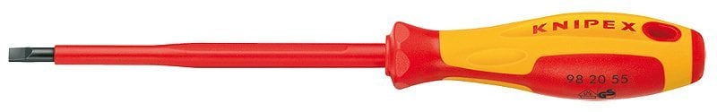 KNIPEX 98 20 40 Düz Uçlu Tornavida 4 mm