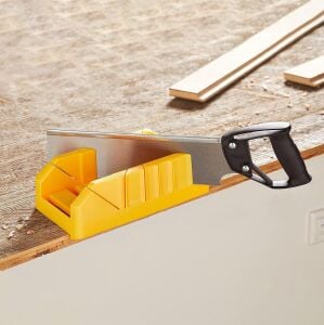 Stanley 1-19-800 Şevli Klampaj 305mm Testereli Gönye Kutu Seti